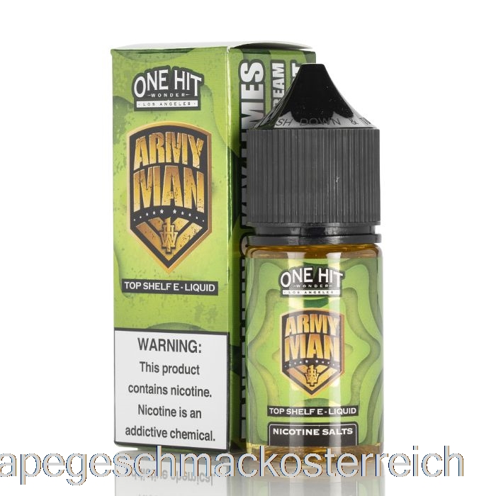 Army Man – One-Hit-Wonder-Salze – 30 Ml, 25 Mg Vape-Geschmack